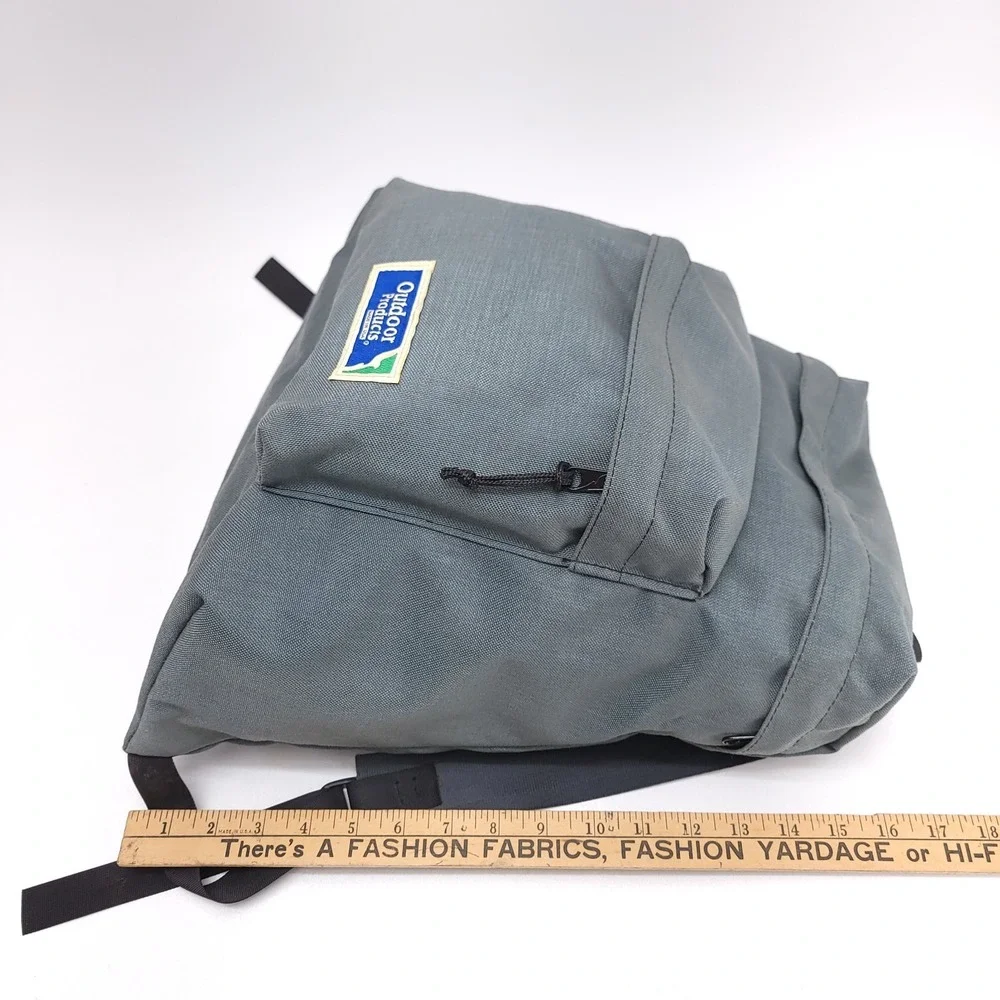 Vintage Outdoor Products Backpack Gray Hiking Day Pack 80s USA